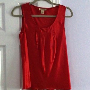 Transitions Shiny Silk sleeveless blouse. 100% silk . Medium. New
